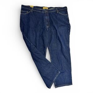 REAL RANCH Premium Men’s 50x30 Relaxed Fit Jeans Straight Leg 100% Cotton NEW